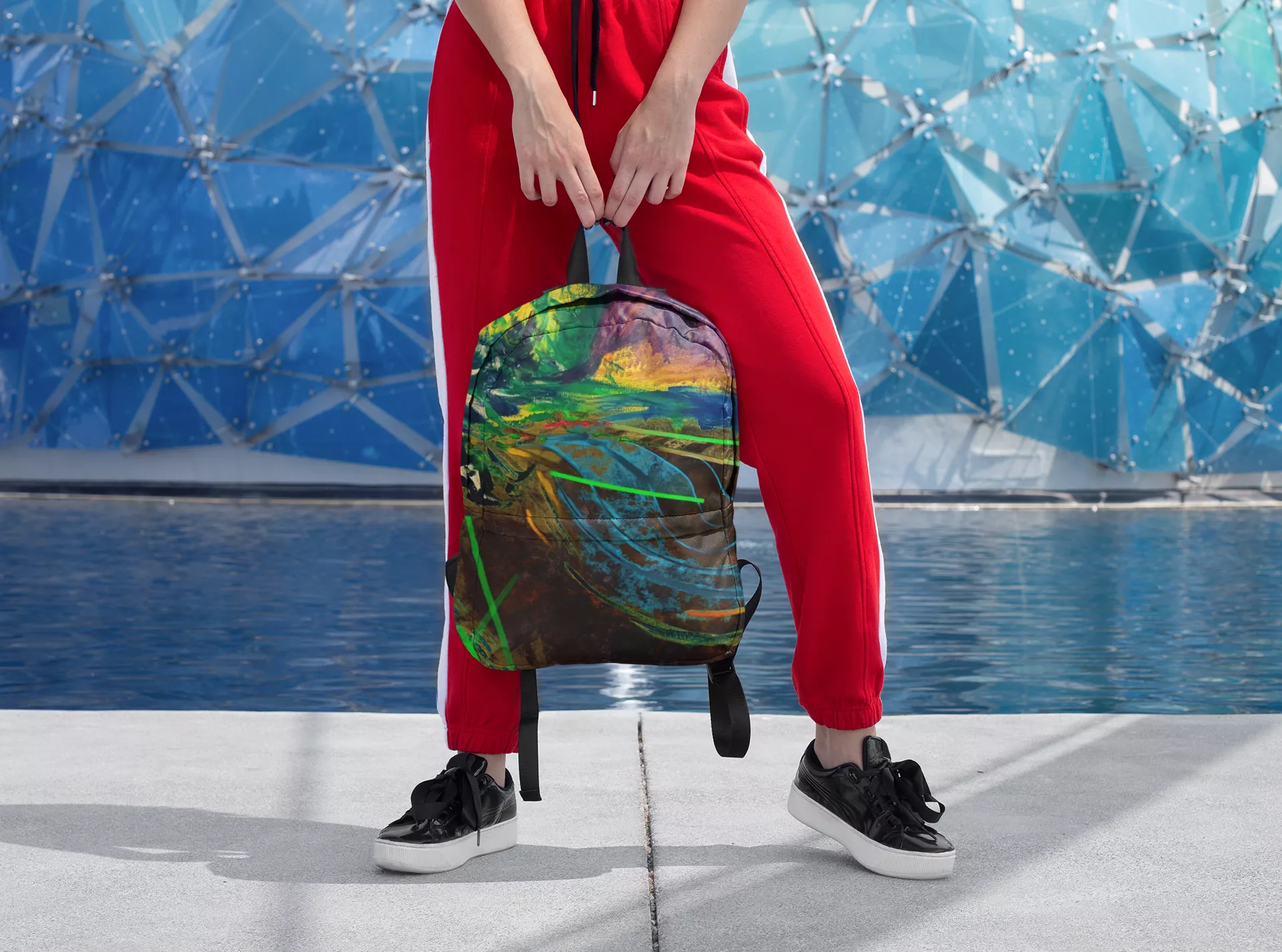 23B2-002 Ruskin Park Backpack 若思亭公园双肩背包