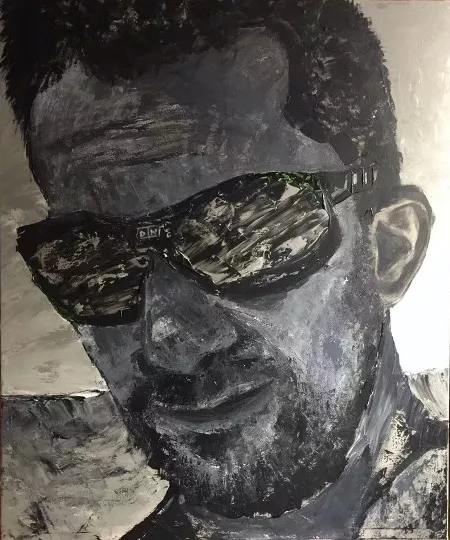 Douglas Newkirk 道格拉斯 Acrylic on canvas丙烯  120X100cm